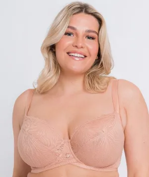 Curvy Kate Lace Daze Balcony Bra - Latte
