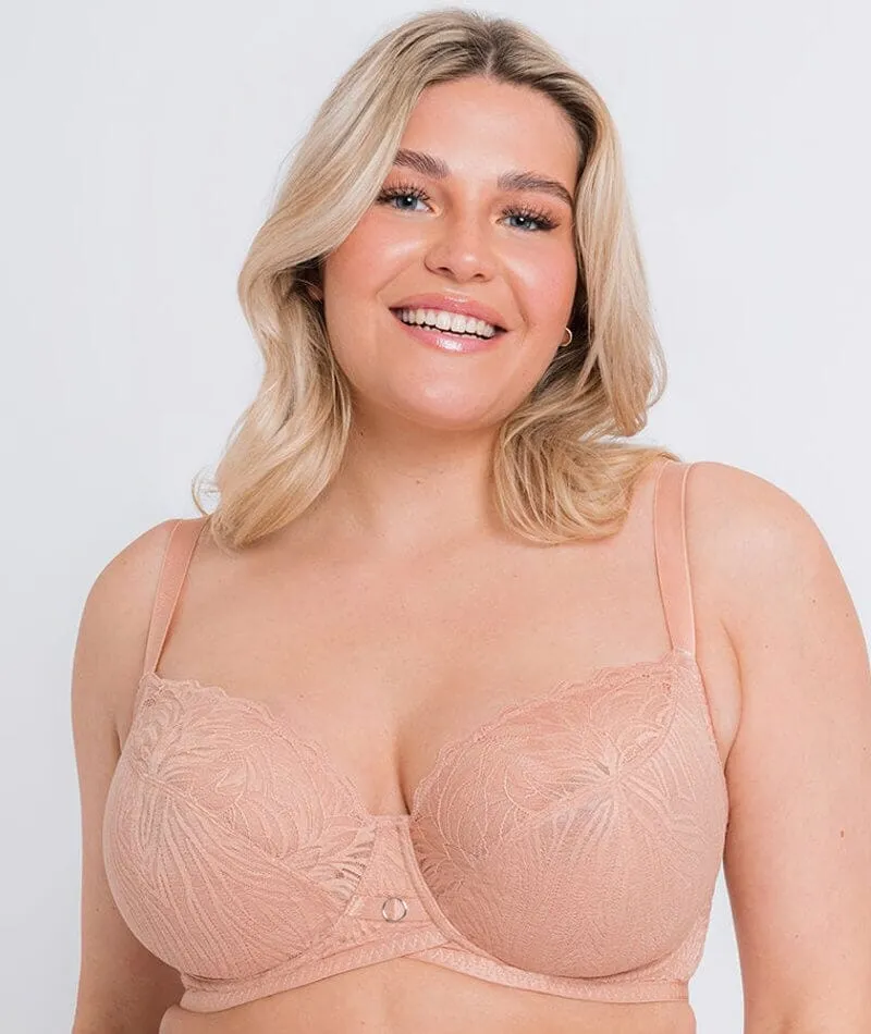 Curvy Kate Lace Daze Balcony Bra - Latte