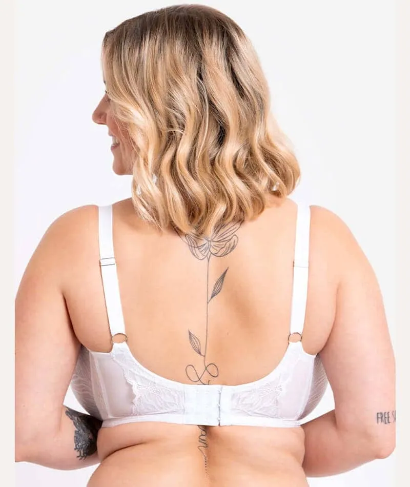 Curvy Kate Lace Daze Balcony Bra - White