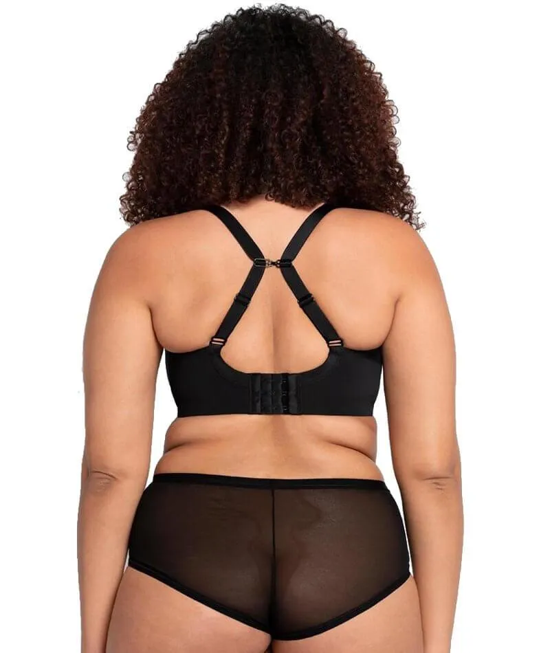 Curvy Kate Smoothie T-Shirt Plunge Bra - Black