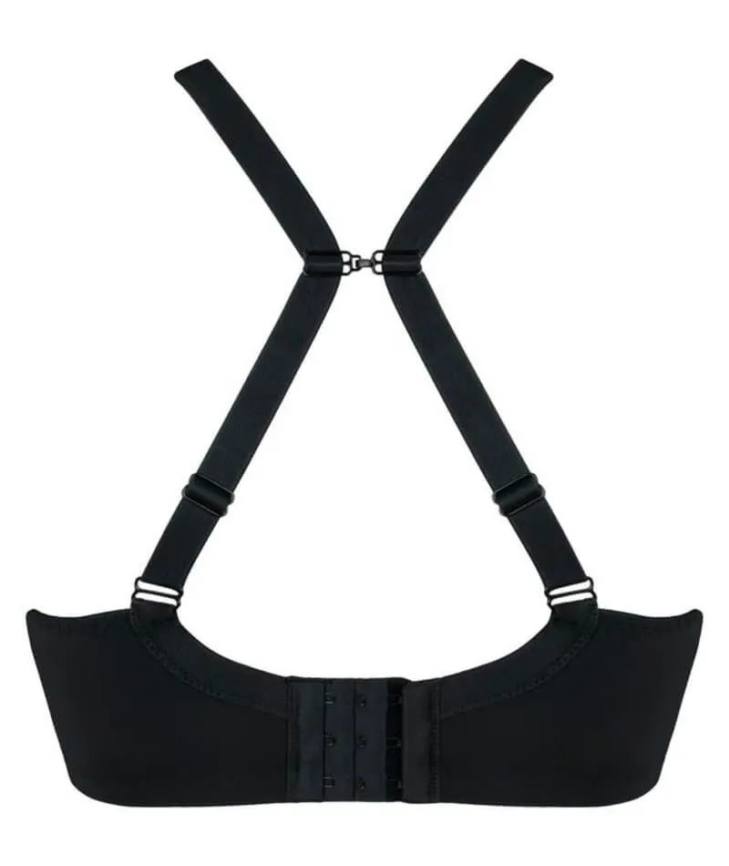 Curvy Kate Smoothie T-Shirt Plunge Bra - Black