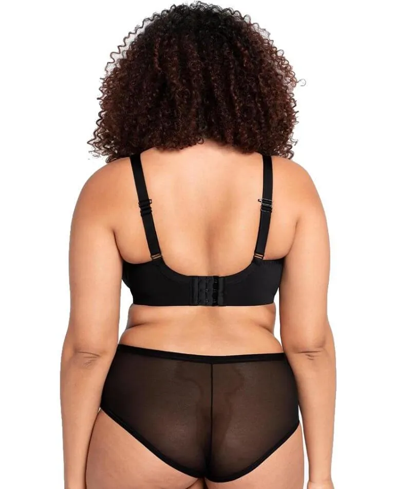 Curvy Kate Smoothie T-Shirt Plunge Bra - Black