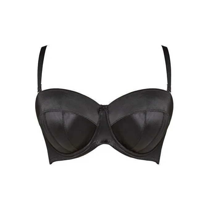 Dana Strapless Bra In Black - Sculptresse