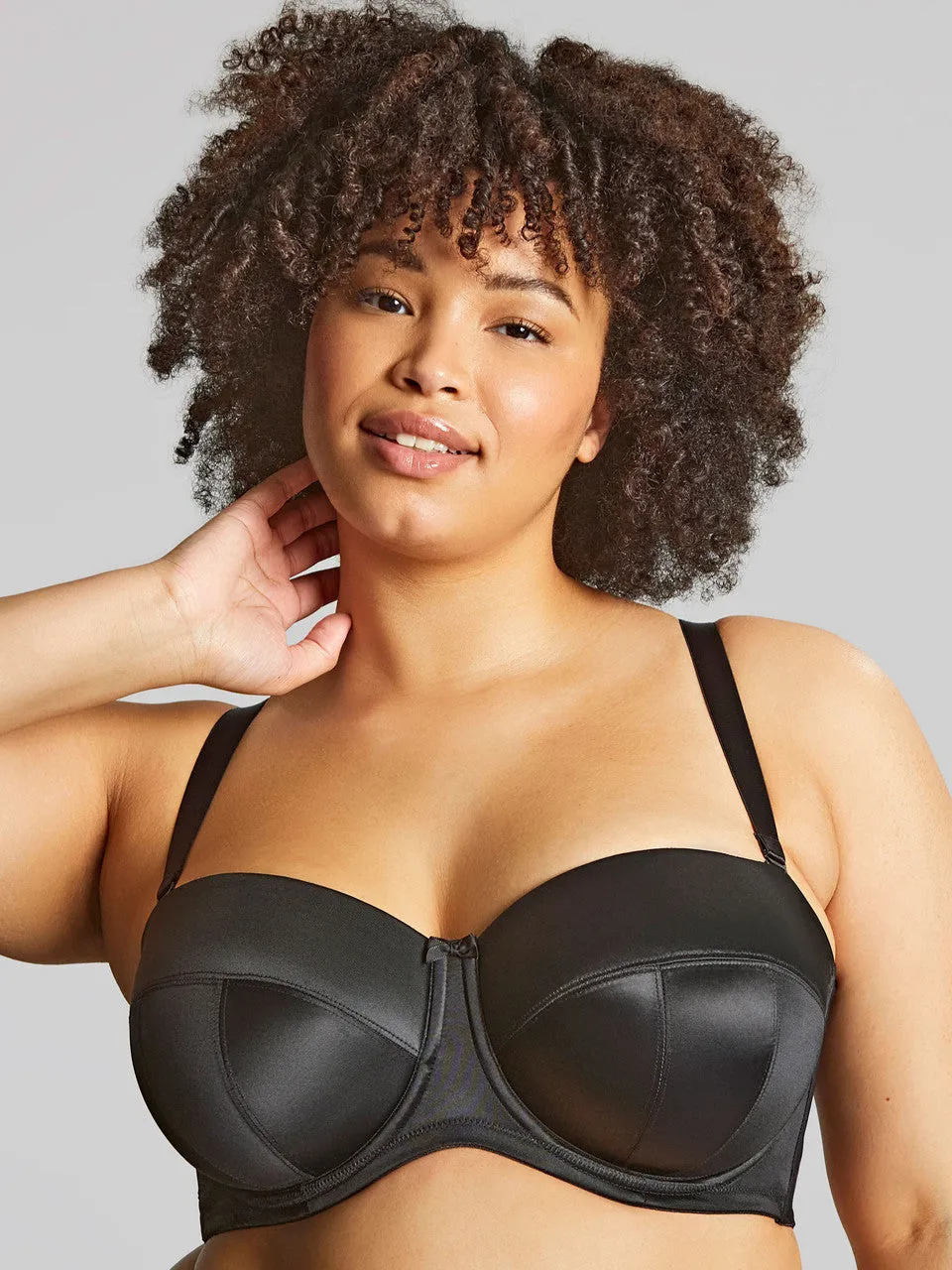 Dana Strapless Bra In Black - Sculptresse