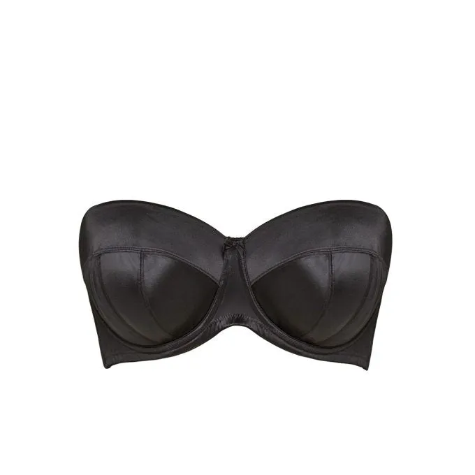 Dana Strapless Bra In Black - Sculptresse
