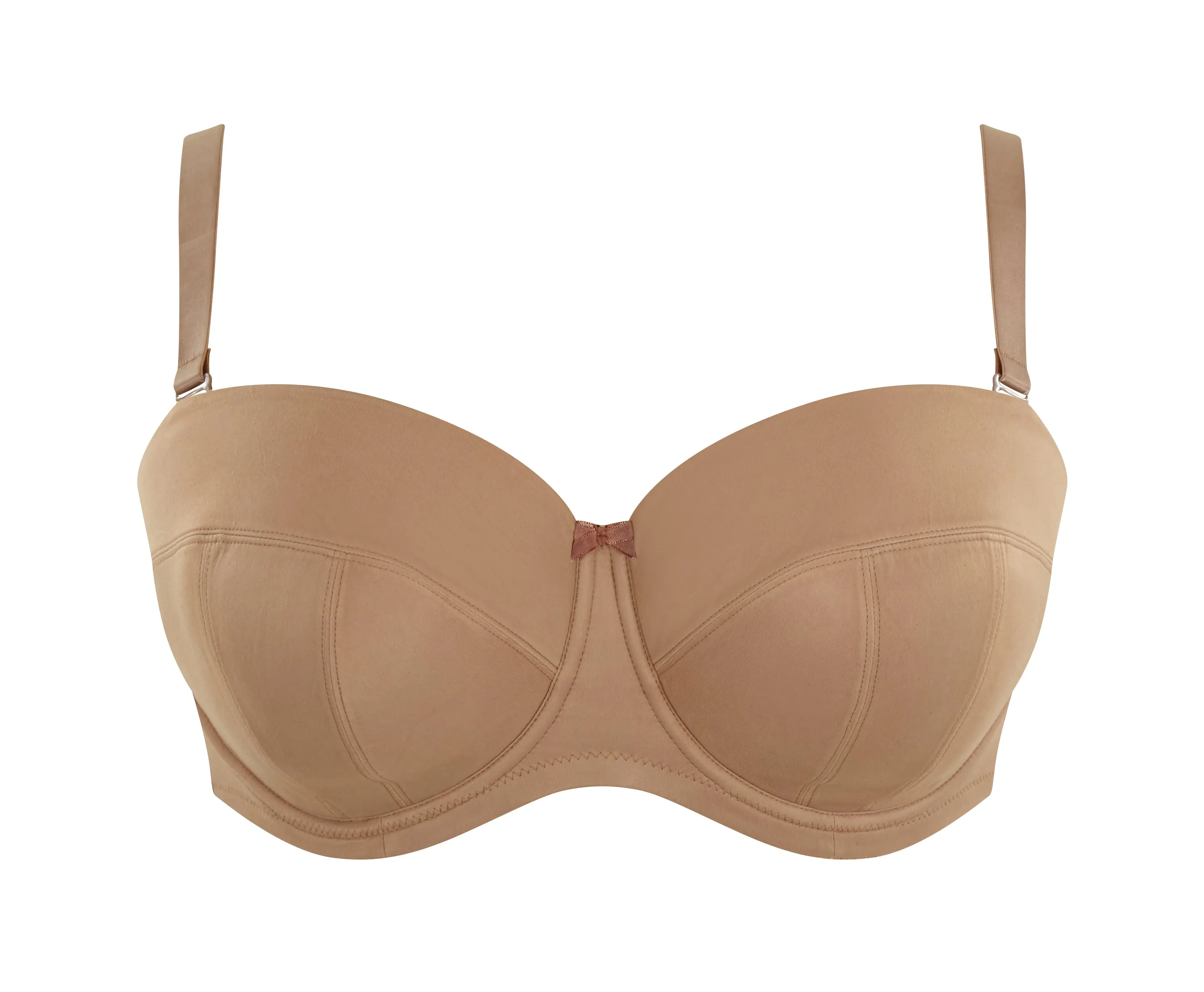 Dana Strapless Bra In Caramel - Sculptresse
