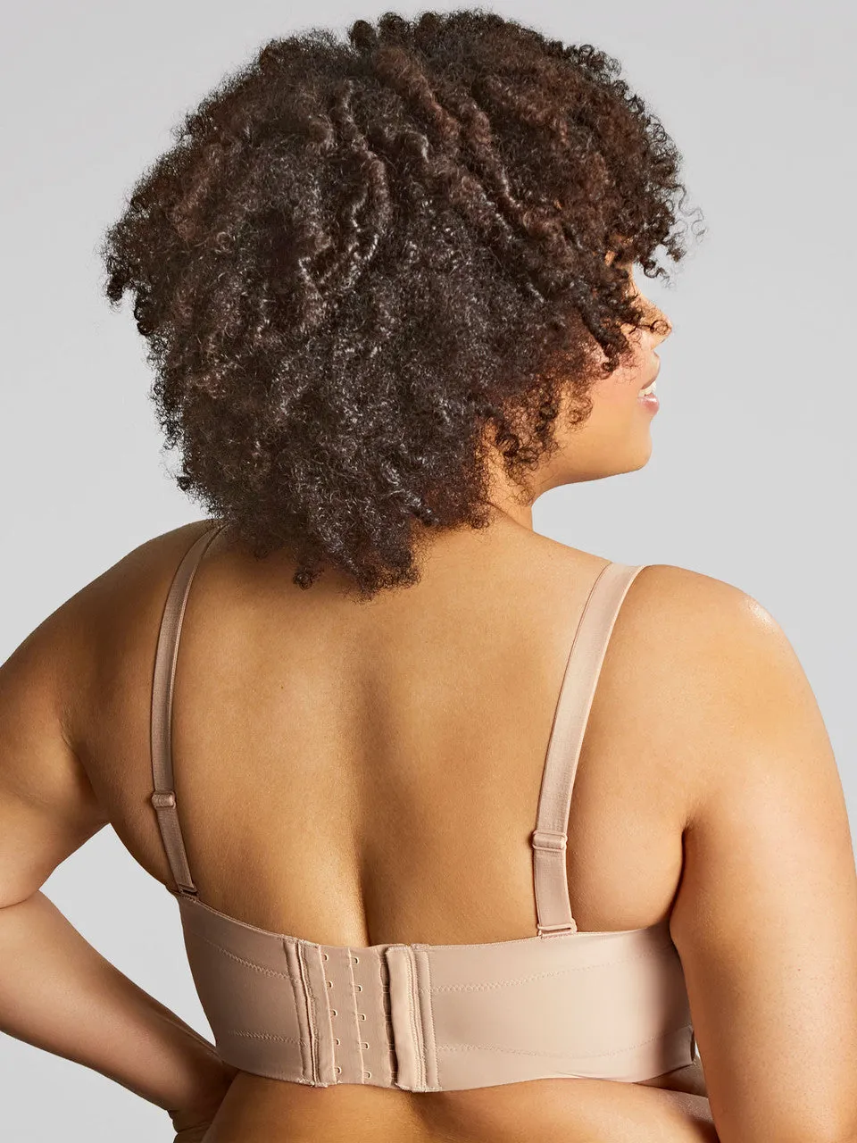 Dana Strapless Bra In Linen - Sculptresse