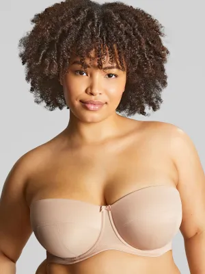 Dana Strapless Bra In Linen - Sculptresse