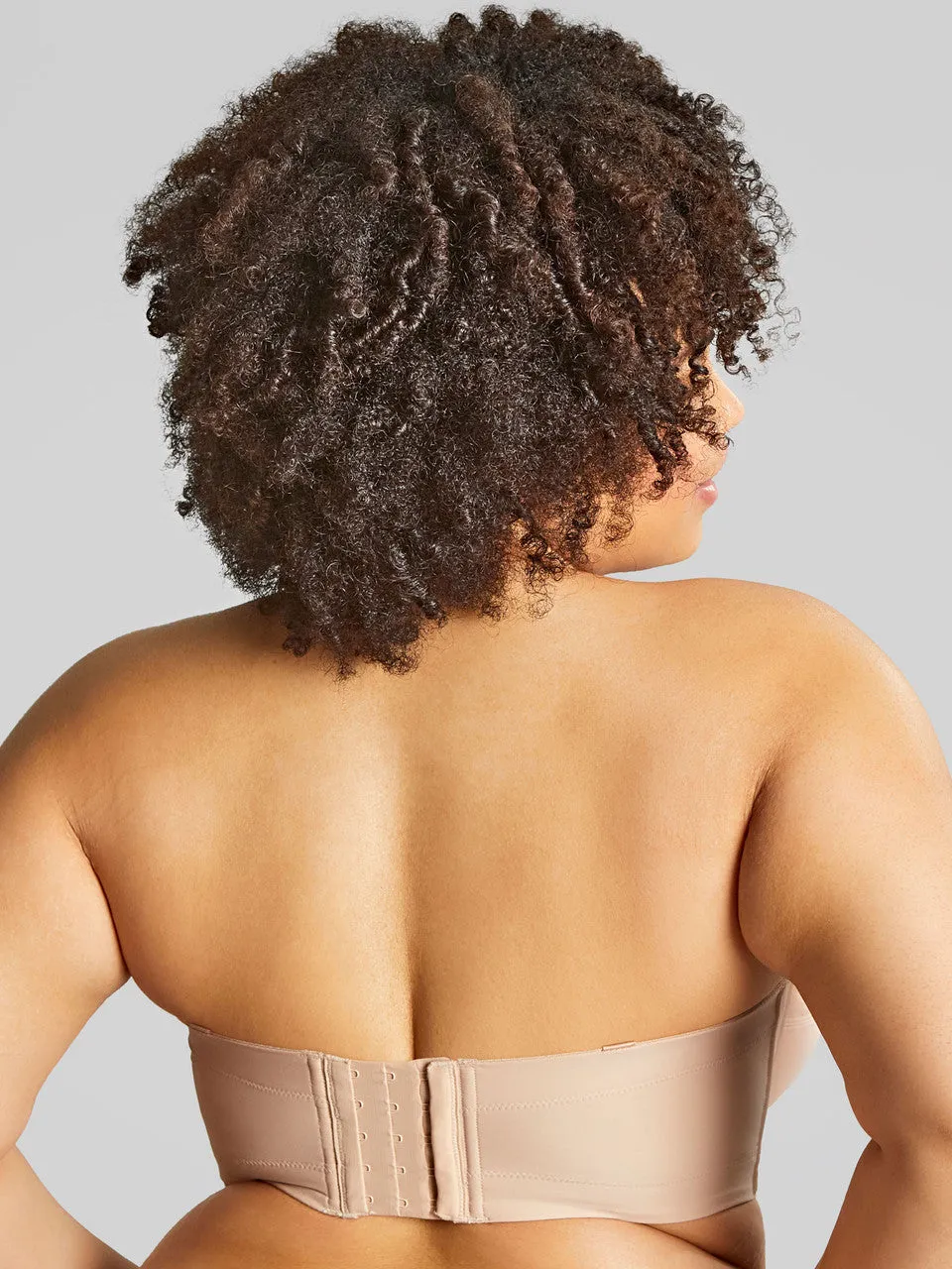 Dana Strapless Bra In Linen - Sculptresse