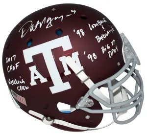 DAT NGUYEN SIGNED TEXAS A&M AGGIES FULL SIZE AUTHENTIC HELMET W/ 4 INSCRIPTIONS