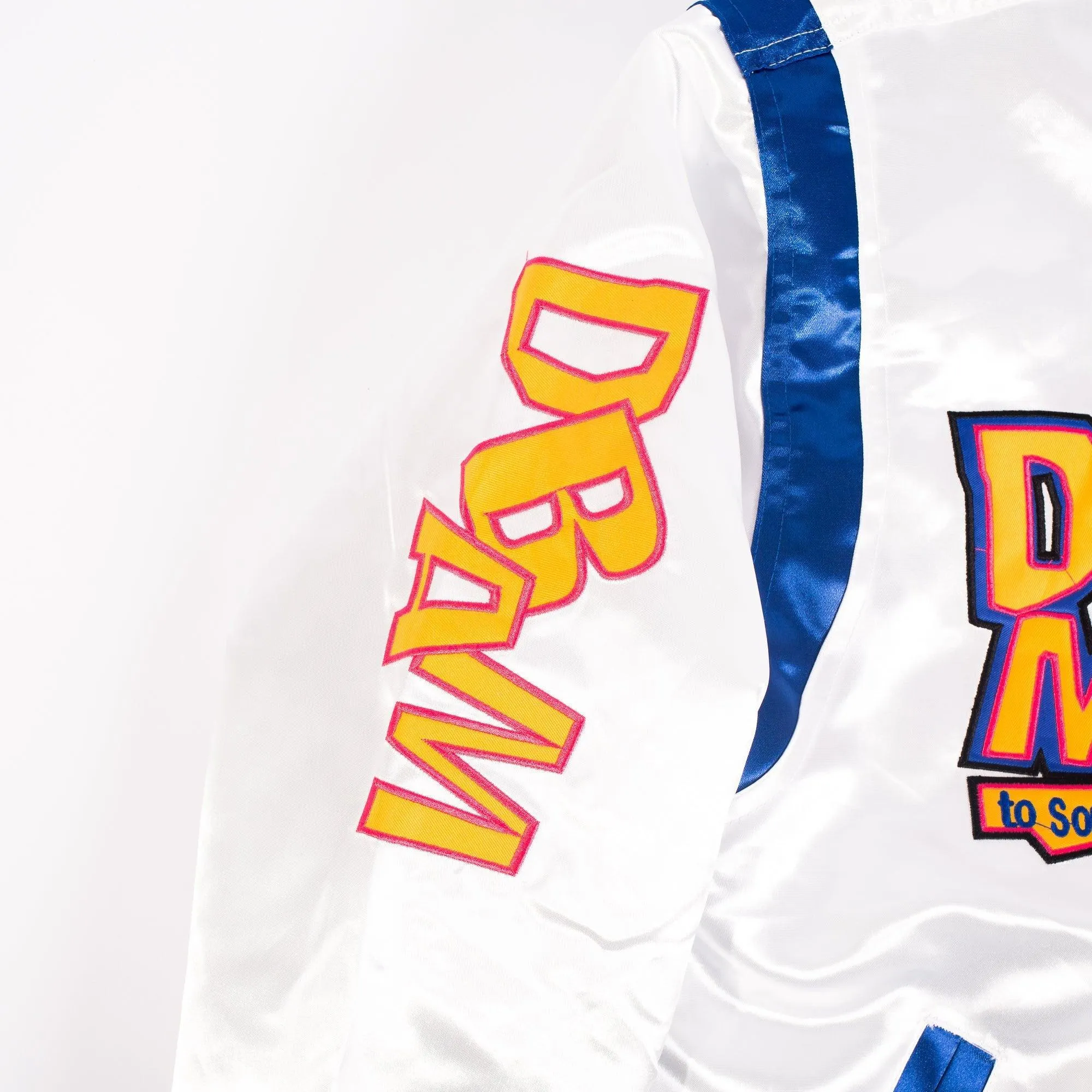 DBAM SATIN JACKET WHITE