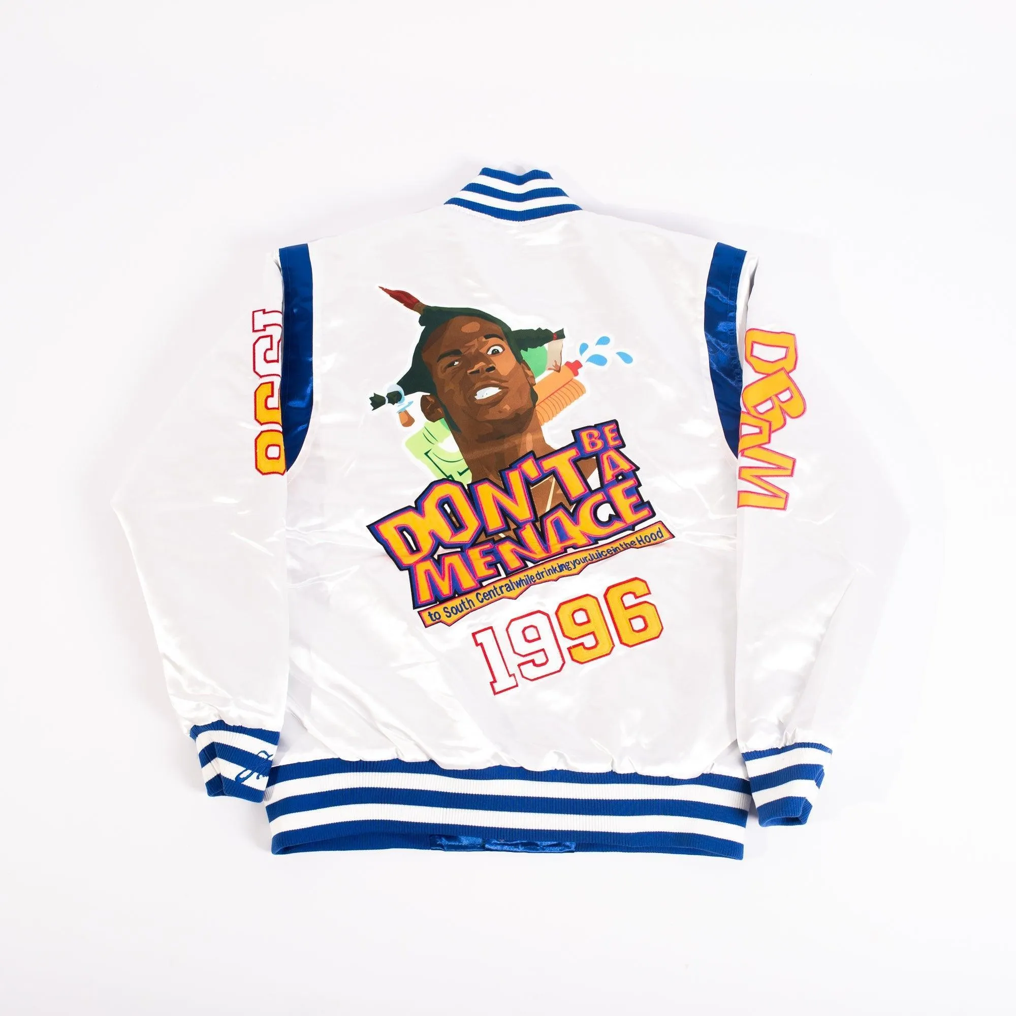 DBAM SATIN JACKET WHITE