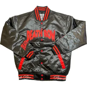 DEATH ROW SATIN JACKET (BLACK)