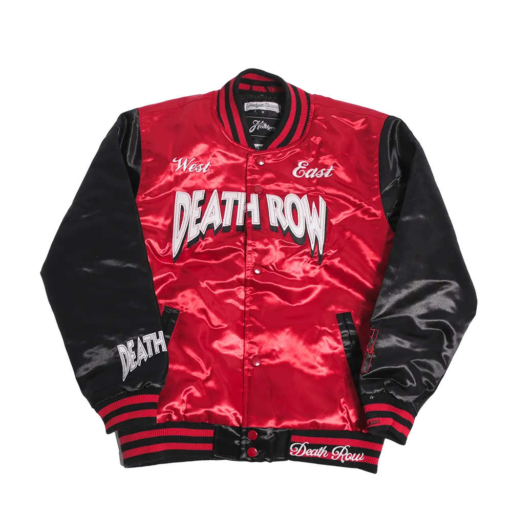DEATHROW YOUTH SATIN JACKET (RED)