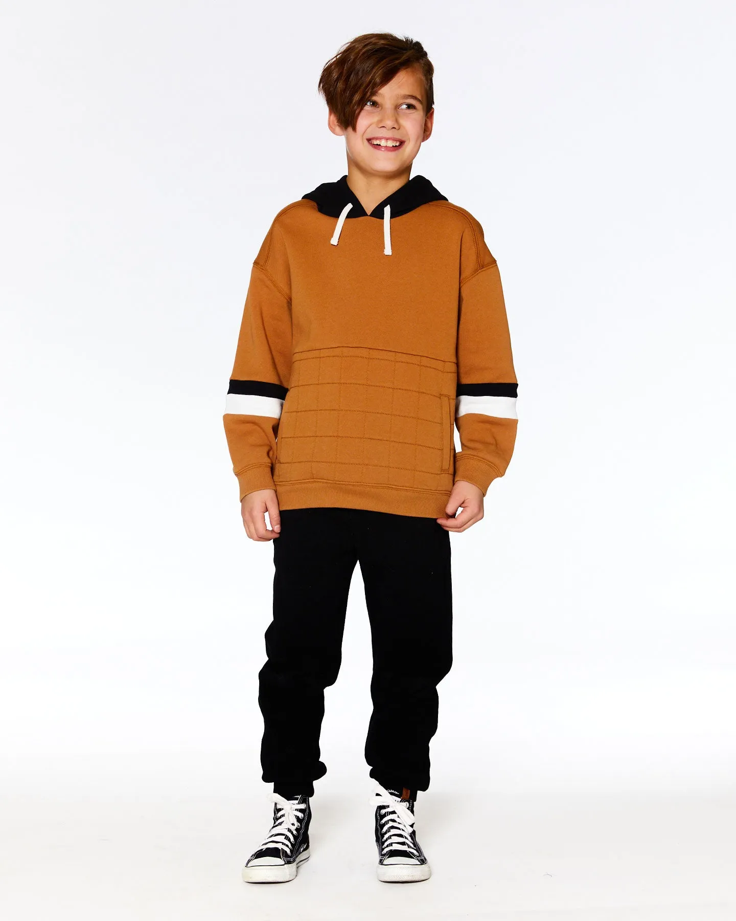 Deux Par Deux Fleece Joggers Anthracite
