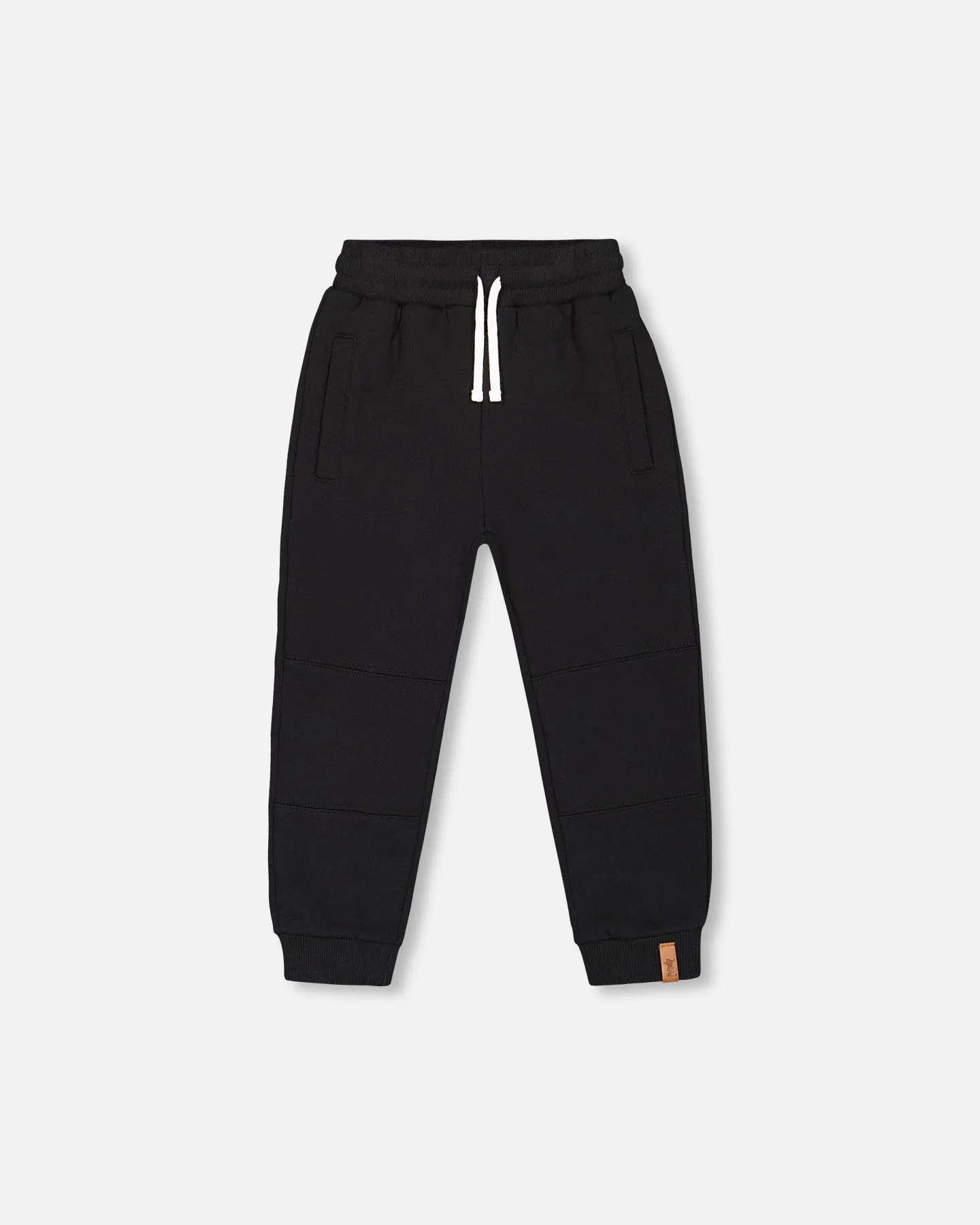Deux Par Deux Fleece Joggers Anthracite