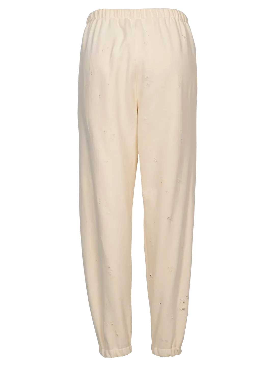 Distressed 'Happy Saturday' Jogging Pants