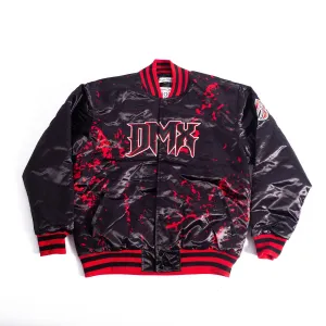DMX FLESH OF MY FLESH SATIN JACKET (BLACK)