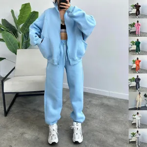 Drawstring Trousers Fashion Jogger Set Outfits Tracksuits Women's Clothing