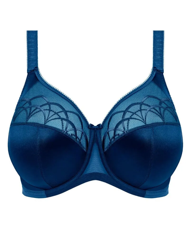 Elomi Cate Underwired Full Cup Banded Bra - Poseidon