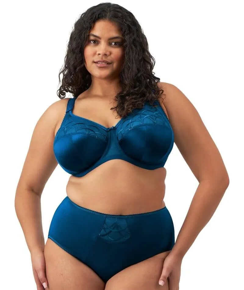 Elomi Cate Underwired Full Cup Banded Bra - Poseidon