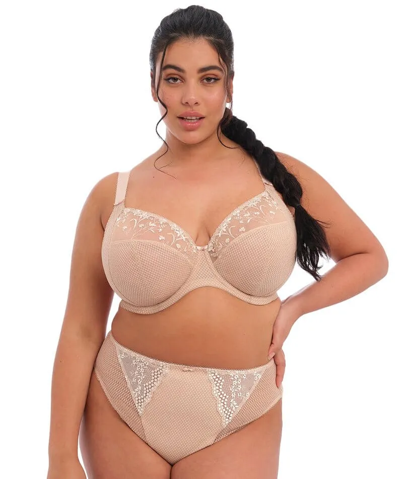 Elomi Charley Underwire Plunge Bra - Fawn