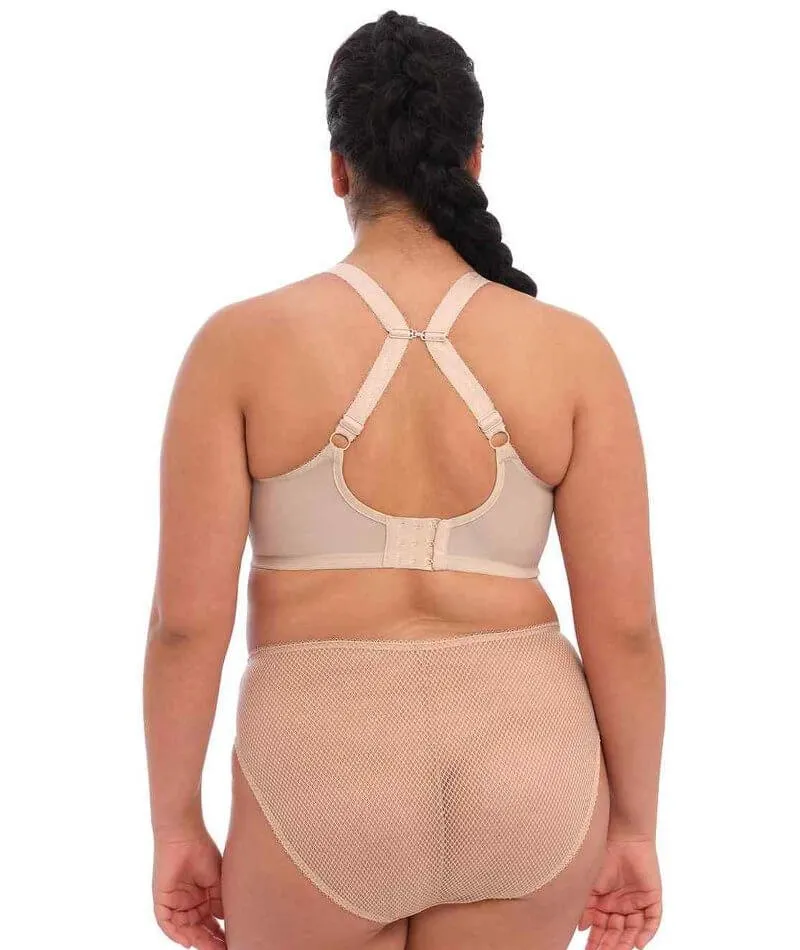 Elomi Charley Underwire Plunge Bra - Fawn