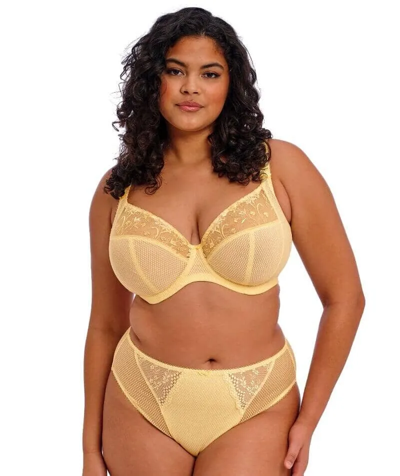 Elomi Charley Underwire Plunge Bra - Lemon Fizz