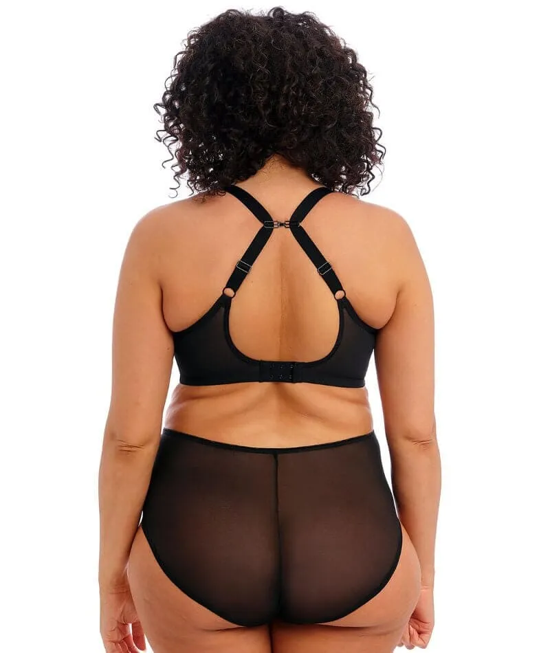 Elomi Matilda Underwired Plunge Bra - Black