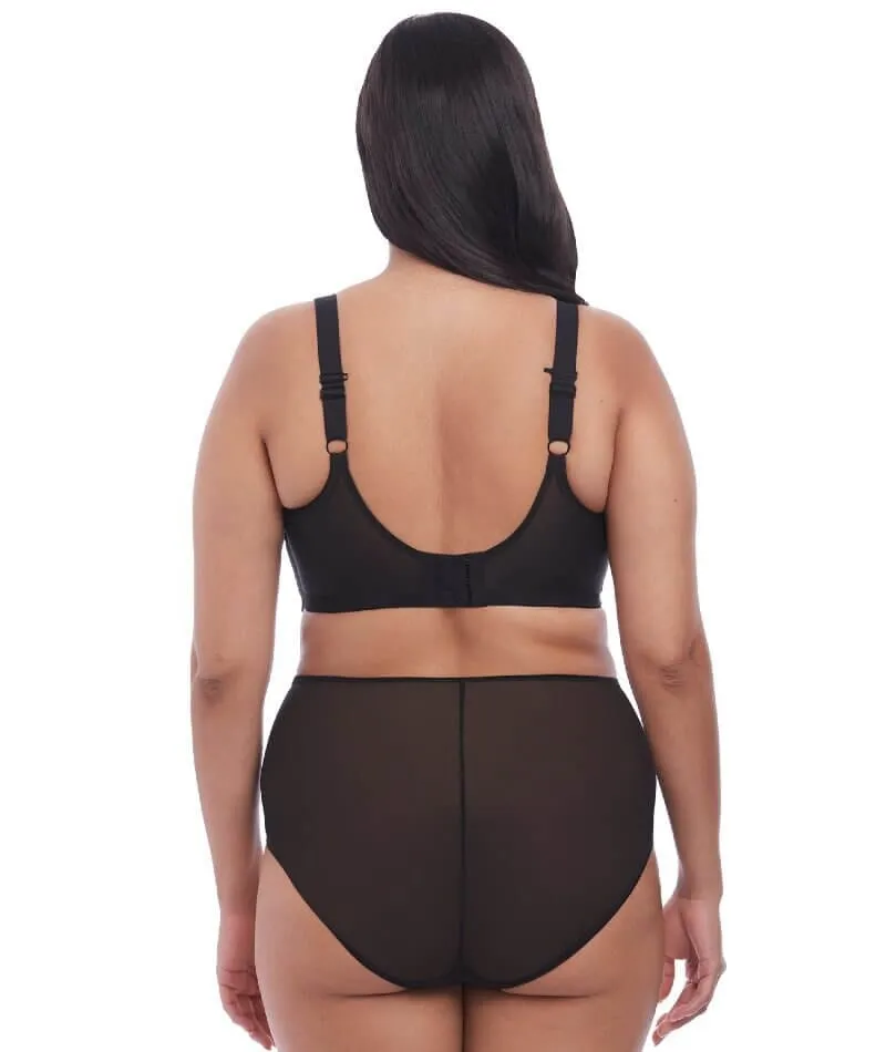 Elomi Matilda Underwired Plunge Bra - Black