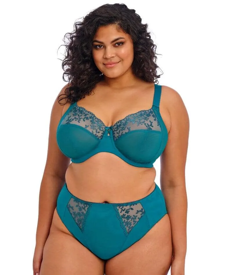 Elomi Zarla Underwire Bra - Ocean Depths