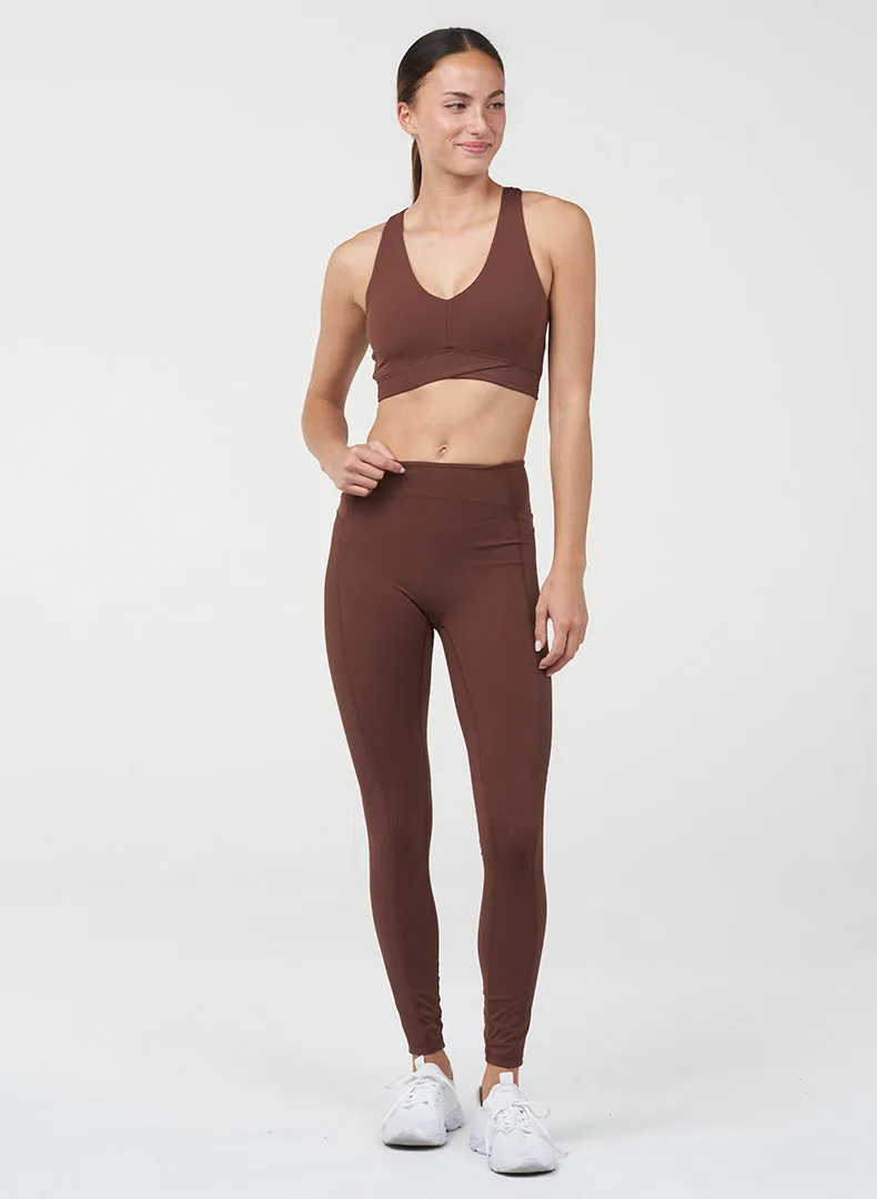 Endure Rib Inset 7/8 Legging