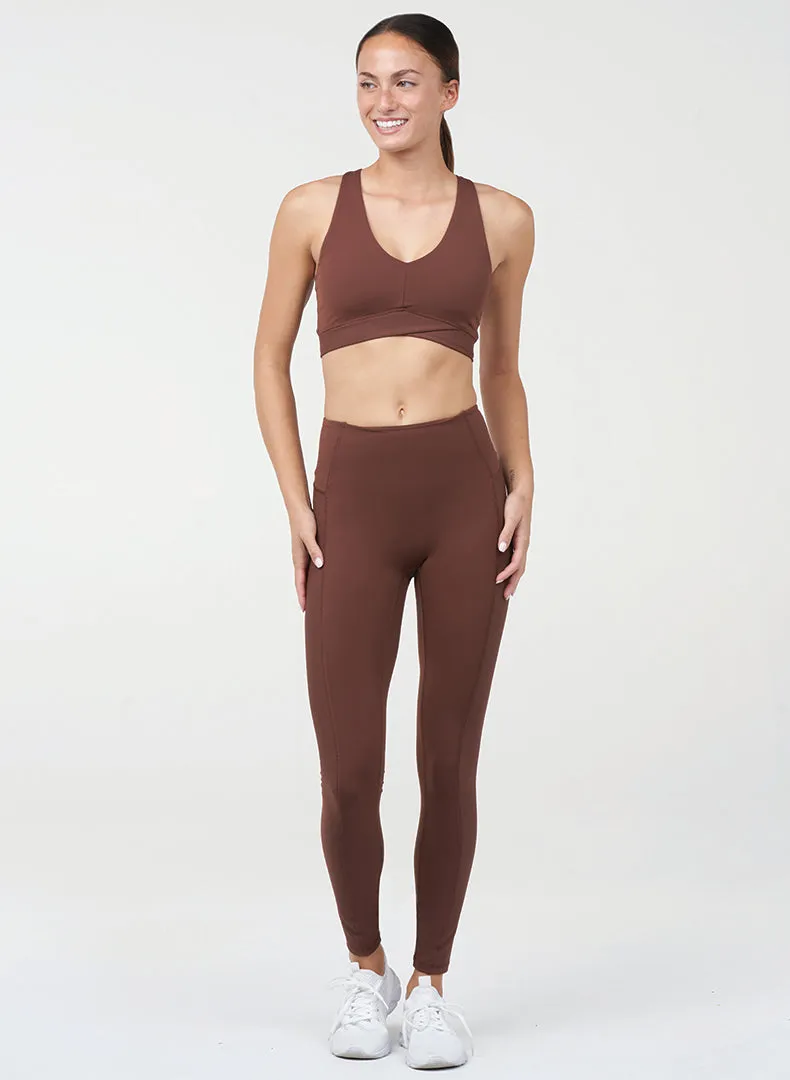 Endure Rib Inset 7/8 Legging