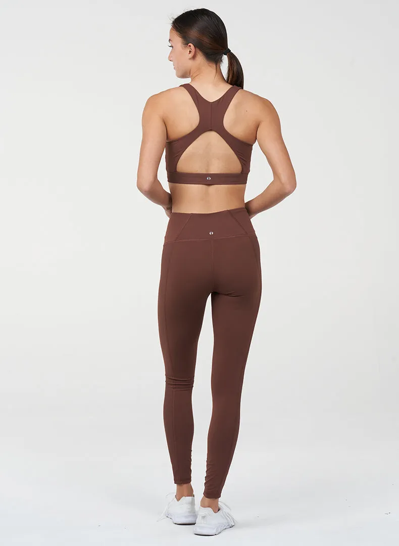 Endure Rib Inset 7/8 Legging