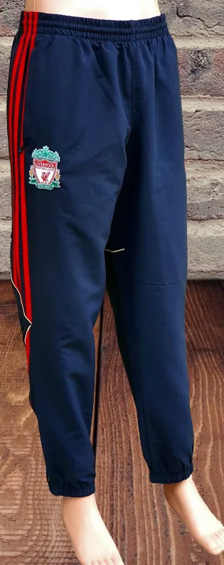 ENGLISH PREMIER LIVERPOOL FC 2009-2010 ADIDAS PRESENTATION & TRAINING PANTS MEDIUM UK SIZE 34"  # P06963  SOLD OUT **