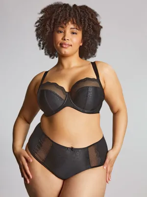 Esme Balcony Bra In Black - Sculptresse