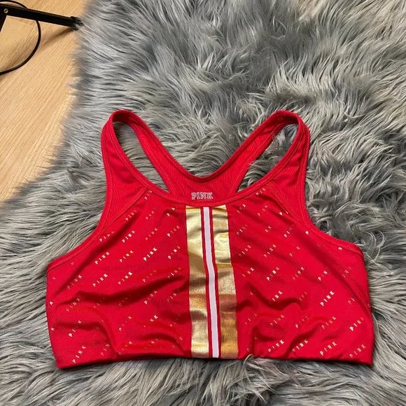 EUC Victoria's Secret‎ PINK Ultimate Sports Bra, Lg