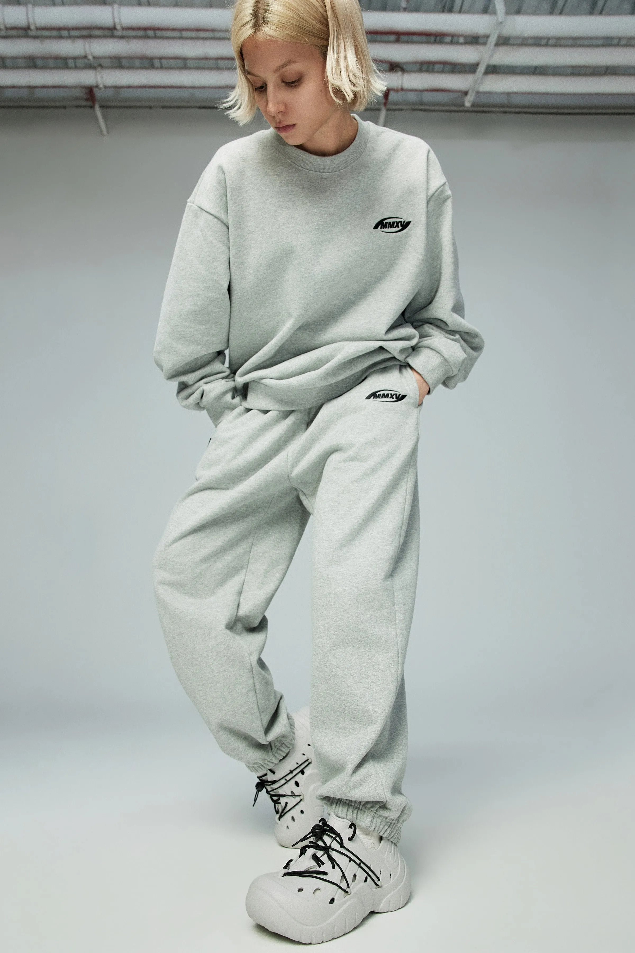 Eye of the Hurricane I Oversized Unisex Sweatsuit I Green, Blue, Grey or Brown