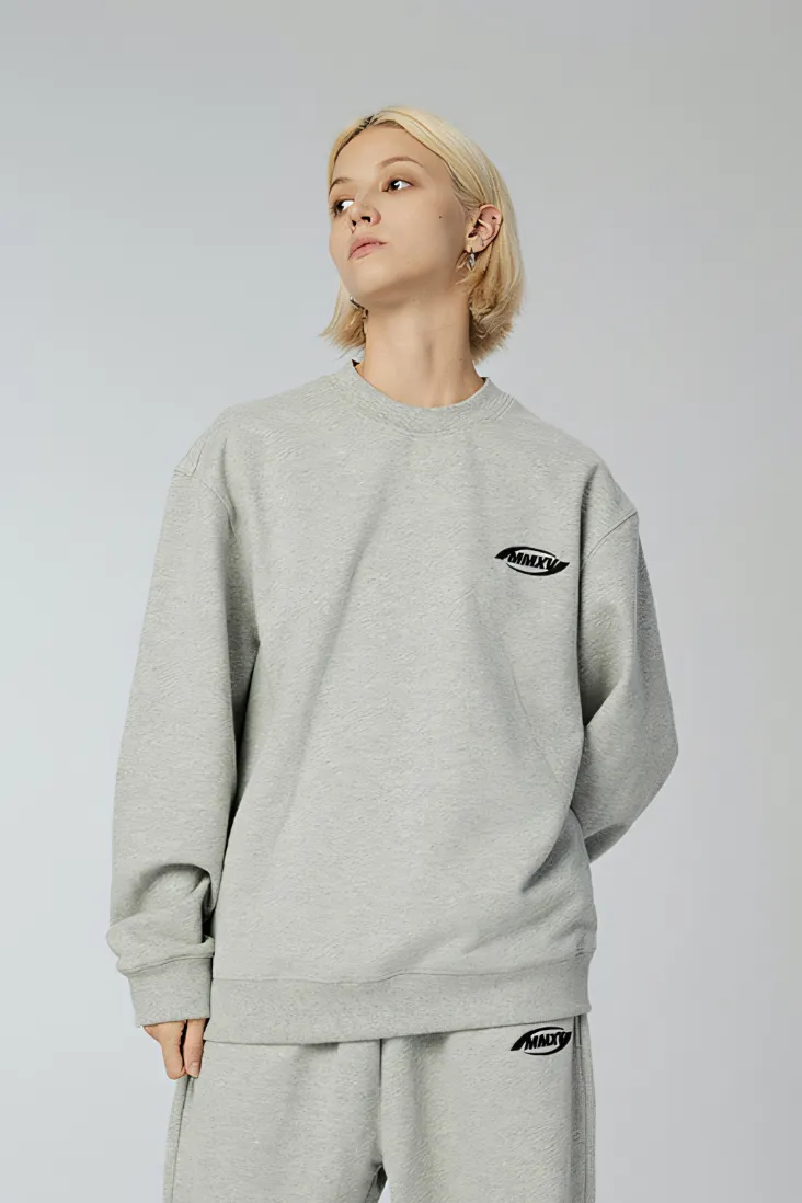 Eye of the Hurricane - Oversized Unisex Sweatshirt - Green, Grey, Brown or Blue