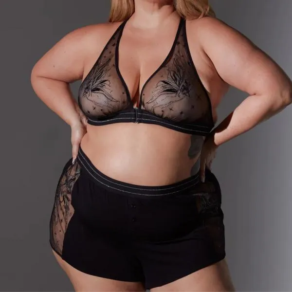 Fae Bralette - Black -