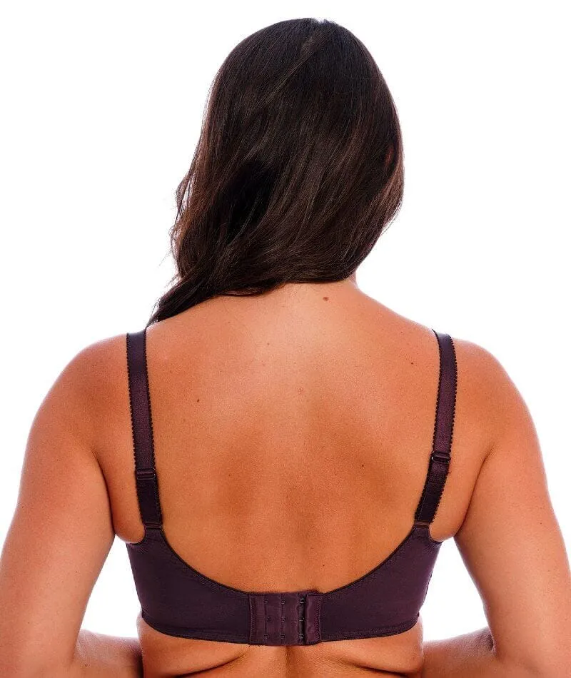Fantasie Illusion Underwired Side Support Bra - Plum
