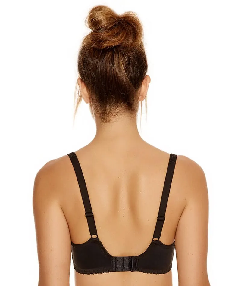 Fantasie Rebecca Moulded Spacer with Embroidery Underwired Bra - Black
