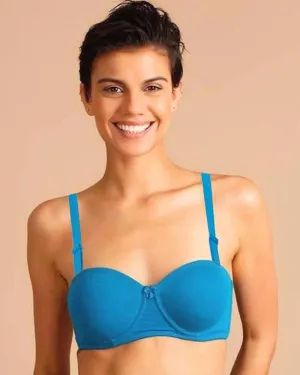 Ferozi Pushup Bra - Massage Form Bra with Removable Straps - Underwired Single Padded Bra