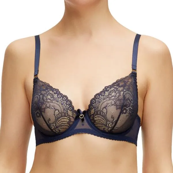 Fiamma Underwire Bra - Navy -
