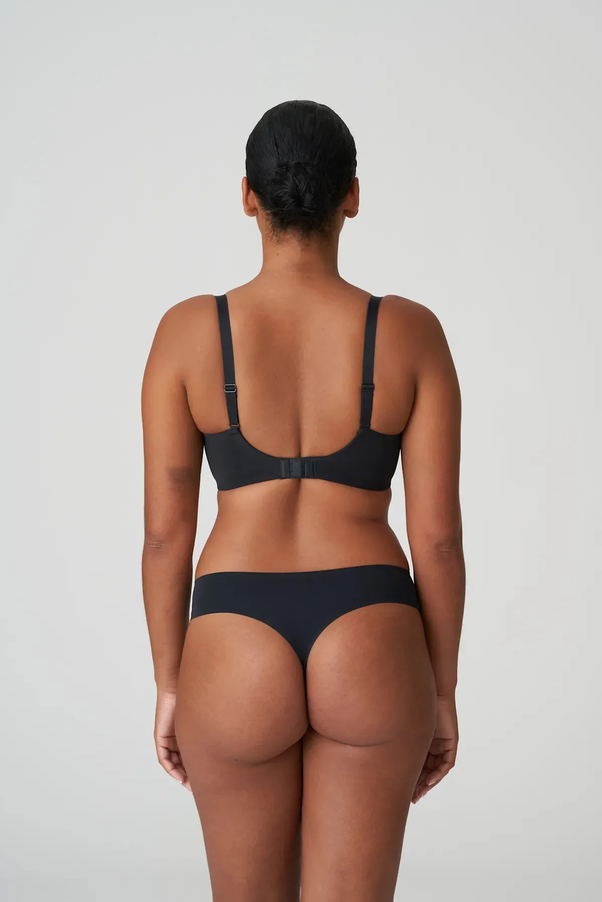 Figuras Padded Balcony Bra In Charcoal - PrimaDonna