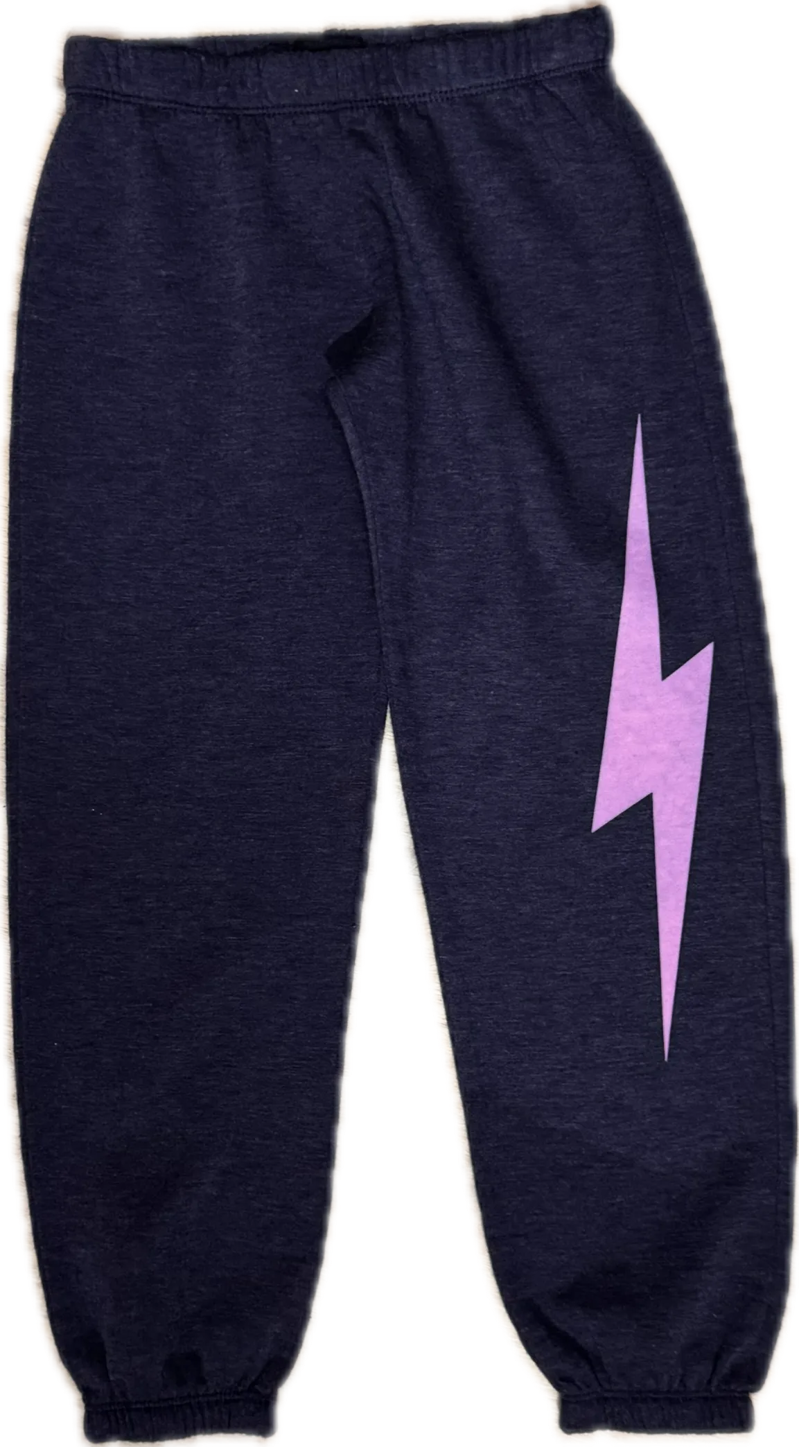 FIREHOUSE- Neon Pink Bolt Sweatpants (navy)