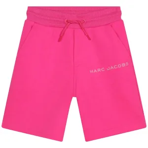 Fleece Bermuda Jogging Shorts - Fuschia