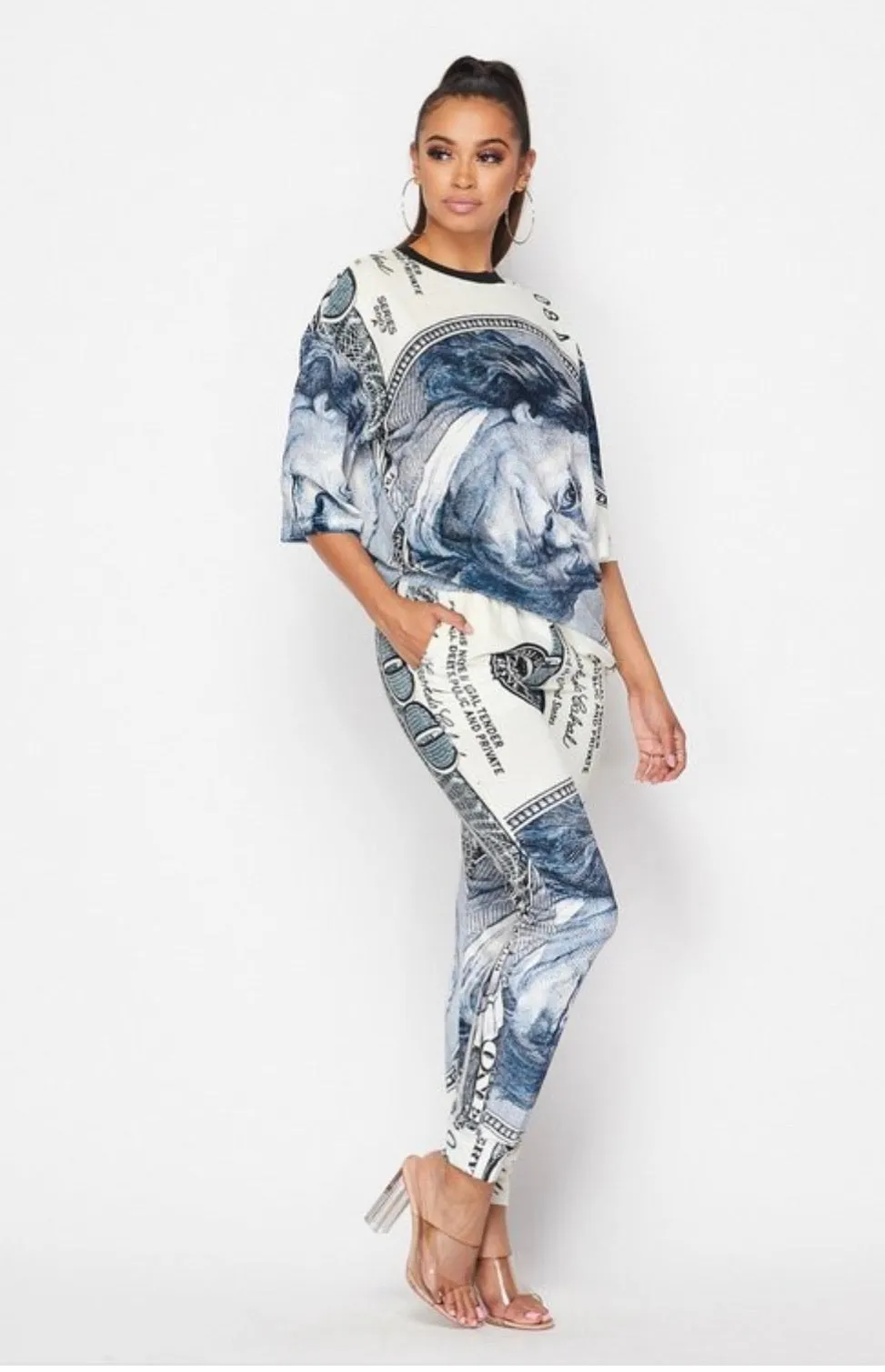 Flight to the Money Two Piece Jogging Set