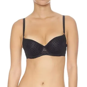 Flock Padded Push-Up Bra