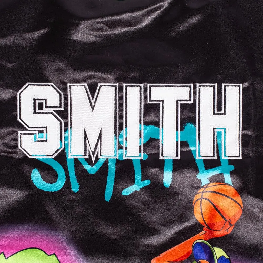 FRESH PRINCE FRESH AIR GRAFFITI YOUTH SATIN JACKET BLACK